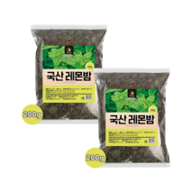 국산 레몬밤 원물 건재 허브 티 차 200g 2봉