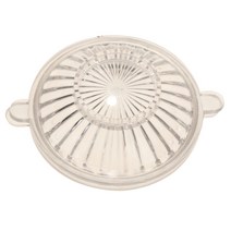 촛불 만들기위한 플라스틱 평면 원형 모양의 촛불 금형 비누 금형, 55x28mm, 클리어