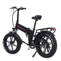 토리몰 RANDRIDE-YX20 전기 자전거 20x4.0 지방 타이어 1000W 17A 산악 접이식 ebike 남성 또는 여성용, 02 17A hub motor, 02 1000W