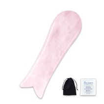 힐링스팟 로즈쿼츠 괄사 + 파우치.알콜솜.마스크 증정, 물고기형