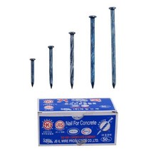 75mm 곽 약100개 고정 철물 콘크리트못 청색콘크리트못 청색 75mm 곽 인테리어철물 인터넷철물점 온라인철물점 철물점 DIY 인테리어 철물, 본상품