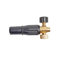 거품 발생기 황동 부품 carwash foam 노즐 비누 foamer for pressure washer, 검은 색
