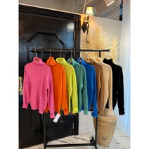 [무배]플레인 소프트 완전포근 비비드 폴라 니트_8color