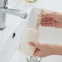 온나 우드 손잡이 컵브러쉬 병솔 세척솔, 없음