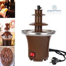 초코분수 초콜릿 퐁듀 기계 초코 분수 머신 가정용 3단 메이커 초콜렛