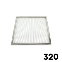 PB 숯불구이 줄석쇠 실석쇠 사각불판 1p 320석쇠 초벌 그릴 불판 석쇠구이 초벌구이 직화구이 삼겹살불판 고기불판 쭈꾸미불판