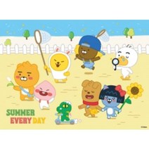 리틀카카오프렌즈 직소퍼즐 150피스 ( 여름은 즐거워 ) 21x28.5cm