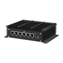 미니PC 팬리스 미니 PC 인텔 펜티엄 5405U 6x LAN 기가비트 이더넷 4 * USB HDMI RS232 방화벽 라우터 Pfsense OPNsense, [04] No RAM No SSD, [07] i3-8140U DDR4