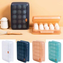 안심 계란케이스 15구 달걀박스 반투명계란통 계란보관함 달걀트레이, 15구계란케이스 피치