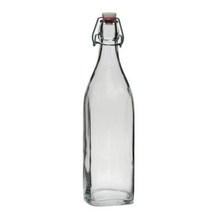 이태리 카페용 레스토랑 유리 물병 뱅쇼 병 밀폐 보관 용기 1L 카페 인테리어