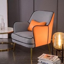 체어팩토리 명품의자 바르셀로나 북유럽 1인용 소파 의자 지오거 라이트 사치 캐쥬얼, 06 옐로우 플리스