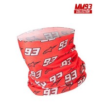 알파인스타 MM93 NECK TUBE 오토바이마스크, BLACK RED WHITE