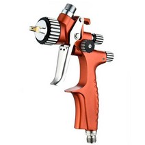 자동차 수리 페인트 도색 스프레이건 분무기 소형, 1.1.0구경 금 상단용량 250ml