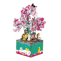 ROBOTIME 뮤직박스 벚꽃 Cherry blossom tree AM409, 단품, 단품