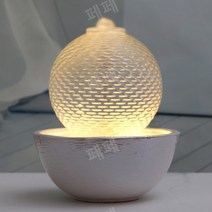 미니분수대 장식 개업 모던 소형 카페, 화이트 분수대