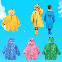 유아 어린이 우비 남아 여아 주니어/키즈 비옷 아동 레인코트