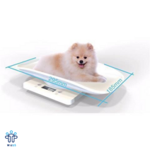 강아지 고양이 애견 체중계 저울 반려동물 강아지체중계, 화이트 S 10kg