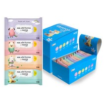 아띠앙 휴대용 미니 물티슈 리필형, 10매 x 50팩