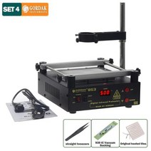납땜 용접용 Gordak 853 하단 가열 예열 스테이션 PCB 예열기 BGA 재작업 전, GORDAK-853-D+110V US Plug