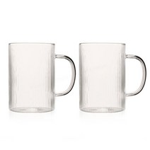 홈카페 데일리 슈에뜨 주름 컵, 2개, 플리츠 머그 300ml