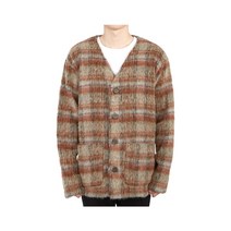 [아워레가시] 아멘트 체크 M4226CC AMENT CHECK MOHAIR 남자 울 가디건 박시핏