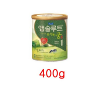 앱솔루트 자연의 선물 유기농 궁 분유 1단계, 400g, 1개