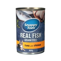 스내피톰 캣 참치 앤 치킨 400g 12개