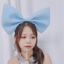 생활일번지 대왕리본 머리띠, 블루100007