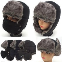 귀달이 마스크방한모[W618패딩] 겨울모자 밍크털모자 방한모자 겨울챙모자 귀달이모자 스키장모자 후드모자 니트모자 비니 단체모자