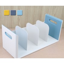 루맥스 4칸 책꽂이 서류 꽂이 아크릴 서류꽂이 책상 벽걸이 시스맥스 꽂이함 사무실 2단 접이식 이케아, 색상, 민트