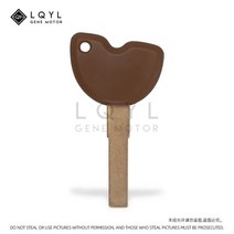 오토바이자물쇠 자전거자물쇠 오토바이열쇠고리 베스파 피아지오 3VTE GTV GTS 125 250 300 GILERA NEXUS 500 MP3 비버리 350 오토바이 자르지 않은, 2.1 PCS Brown