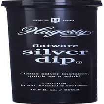 Hagerty 17245 Flatware Silver Dip 16.9 fl.Oz Black, 1