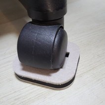 5P 시디즈 책상 의자 바퀴 흔들림 고정 캡 커버 층간 소음 방지 패드 자국 방지, 02_브라운