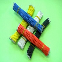 SME교역 PCB기판 납땜용 점프와이어 PLU215(AWG22 150mm 50개 검정)