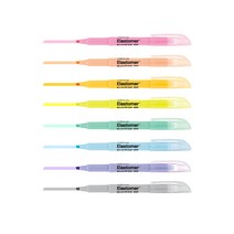 라인플러스 엘라스토머 탄력 형광펜 단색 12개입 택1, 마일드 그린／12개입