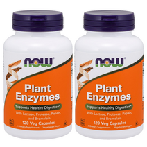 나우푸드 플랜트 엔자임 베지 캡슐 비건, 120개입, 2개