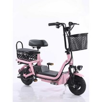 접이식 전기 자전거 출퇴근 배달 전동, 상세 페이지 참고, 11A 리튬 배터리 30km+3인승  48V