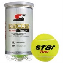 스타 테니스공 다코스 투어 TB152, 2개입, 2개