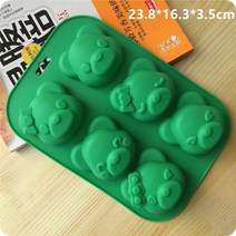 빵틀 베이킹틀 마들렌틀 머핀틀 제빵도구 타르트팬 6꽃 실리콘 케이크 금형 수제 DIY 빵 월병 도구, 04 04