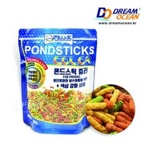 프로닥 폰드스틱 컬러 300g 중형 대형 스틱형 사료한강수족관 한강아쿠아 관상어용품 수족관용품 프로닥중형금붕어 프로닥 중형잉어 중형금붕어 먹이 잉어먹이, 본상품