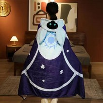원신 망토 홈웨어 잠옷 케이프 담요 숄 후드 벤티 종려