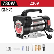 자동주유기 기름펌프 디젤 경유 등유 12V 24V 220V 휴대용, 옵션7 1개