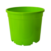 컬러포트 플라스틱 pp 화분 7색, 연두