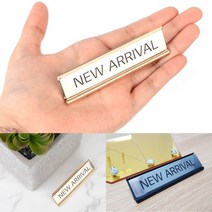 아이템하이브 고급 NEW ARRIVAL 사인 1P 의류매장집기 매장디피, 블랙