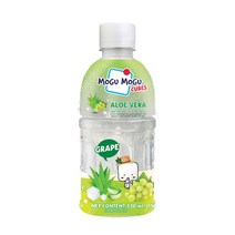 모구모구 큐브 알로에베라 청포도 320ml X 24pet (1박스) 편의점 과일 음료