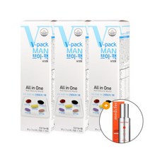안국약품 브이팩 V-PACK 남성용 영양제 30포X3박스 (3개월분)