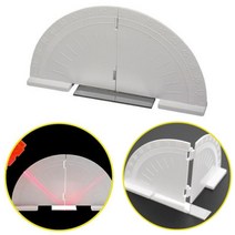 접이식 각도기 빛 반사 굵절 실험 중학생 14세 4인 어린이 세트