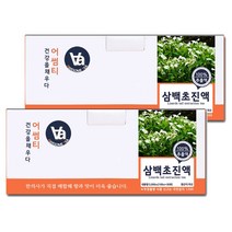 중저온추출 16시간 국산 삼백초 차 즙 진액 100ml x 30포, 2박스