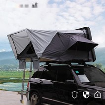 차량위텐트 루프탑텐트 승용차 캠핑 차량용 차박 2인용 지붕 자동차텐트, (플립텐트)전용짐칸크로스바