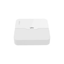 UNIVIEW 4채널 네트워크 비디오 레코더 CCTV POE NVR 녹화기 NVR501-04B-LP4 최대 UHD 4K 지원